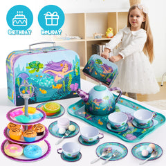 JOYIN mermaid utensils enhance realistic dining during pretend play.