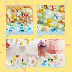 JOYIN mini resin dinosaurs adds playful diorama details and party favors