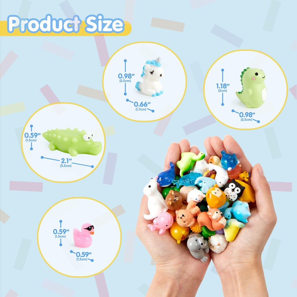 JOYIN mini resin ocean creatures for slime charms and decor