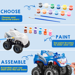 JOYIN monster car paint palette sets for vibrant finishes