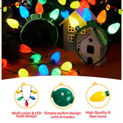 JOYIN nine-bulb necklace lights showcase vibrant glow