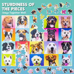 JOYIN non-toxic dog puzzle meets US safety standards