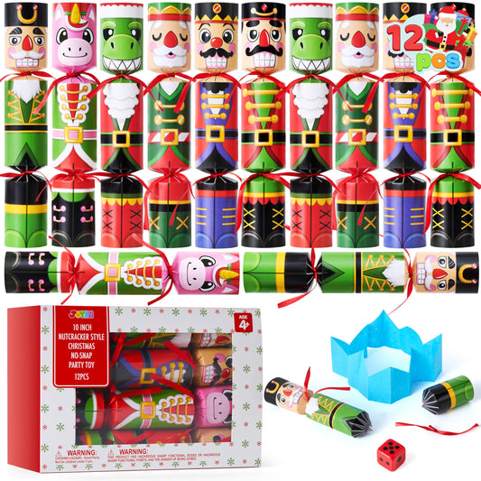 JOYIN Nutcracker design Christmas party favor for festive table decor