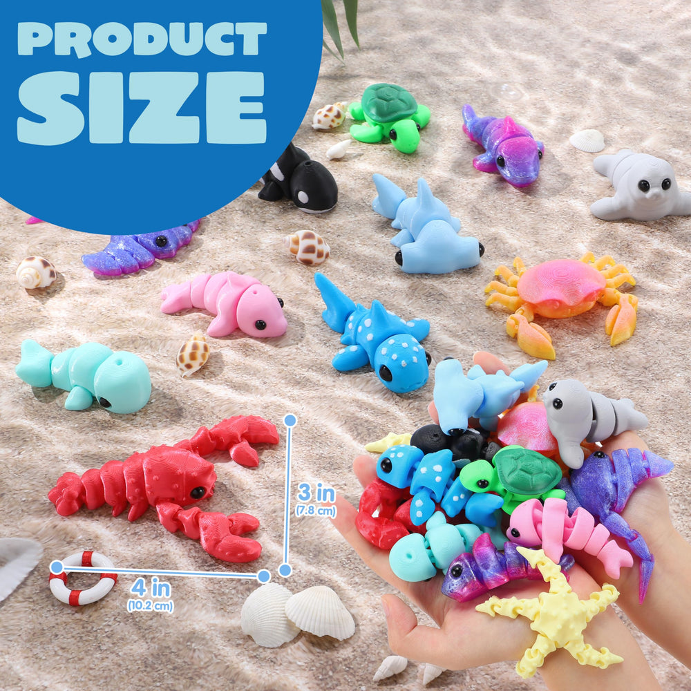 JOYIN sea seal flexible mini figure for tactile play and sensory exploration.