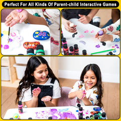 JOYIN painting on canvas to inspire creativity with vibrant colors.
