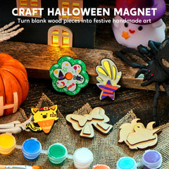 JOYIN paint palette and brush for easy color mixing and decorating magnets.
