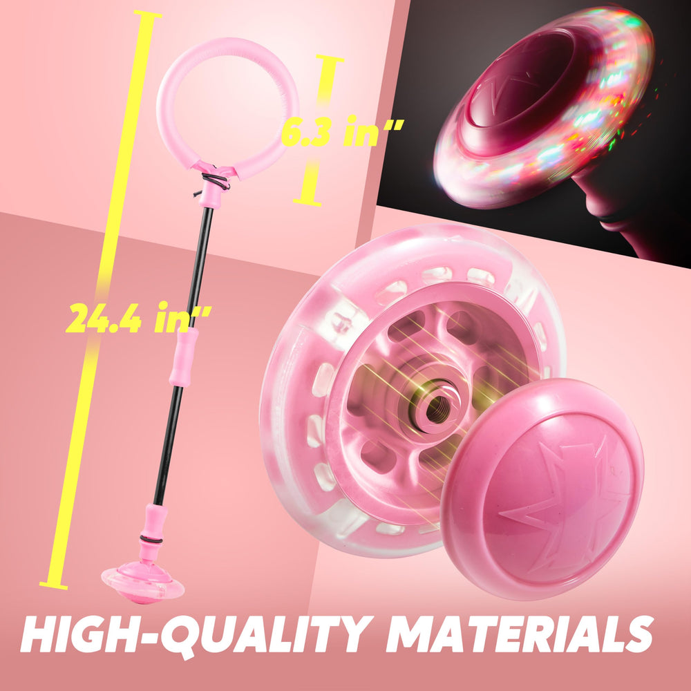 JOYIN Pink Ankle Skip Ball features easy setup for quick play