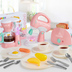 JOYIN plates and saucers complete serving setups for cozy pretend meals.