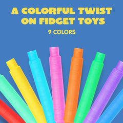JOYIN Pop Tubes safe durable plastic for lasting creativity