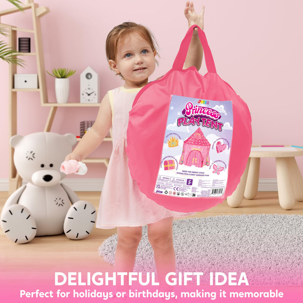 JOYIN princess tent indoor-outdoor use suits playrooms and yards alike