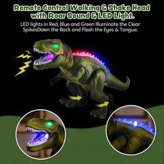 JOYIN robot dinosaur toy remote control enables interactive play.