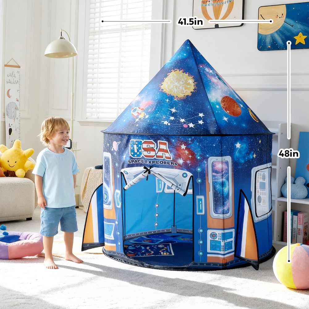 JOYIN Glow-in-the-dark star pattern interior illuminates magical play.