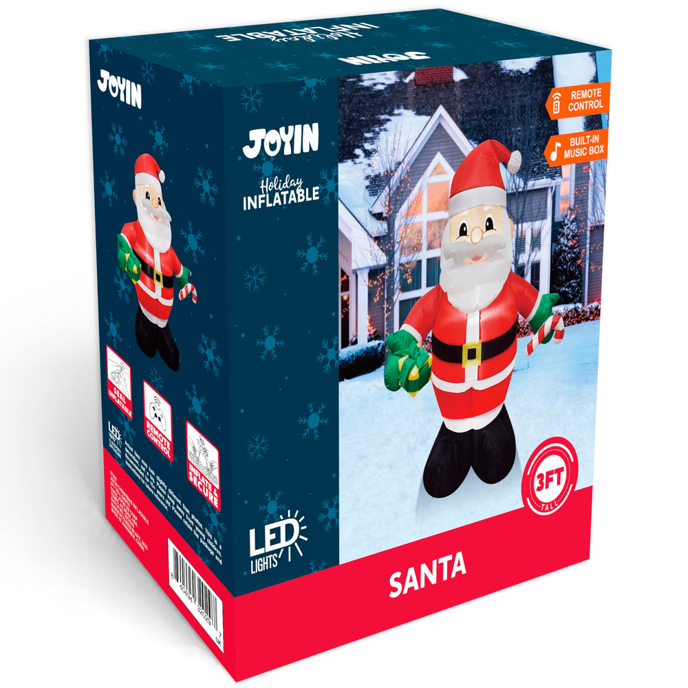 JOYIN Santa inflatable suits indoor and outdoor holiday decorating.