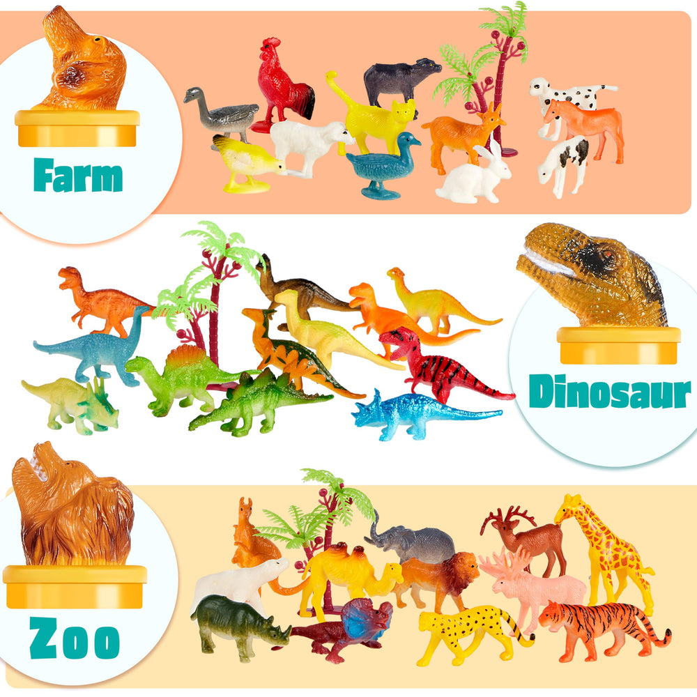 JOYIN sea animal figures for ocean-themed pretend play and fine motor skills.