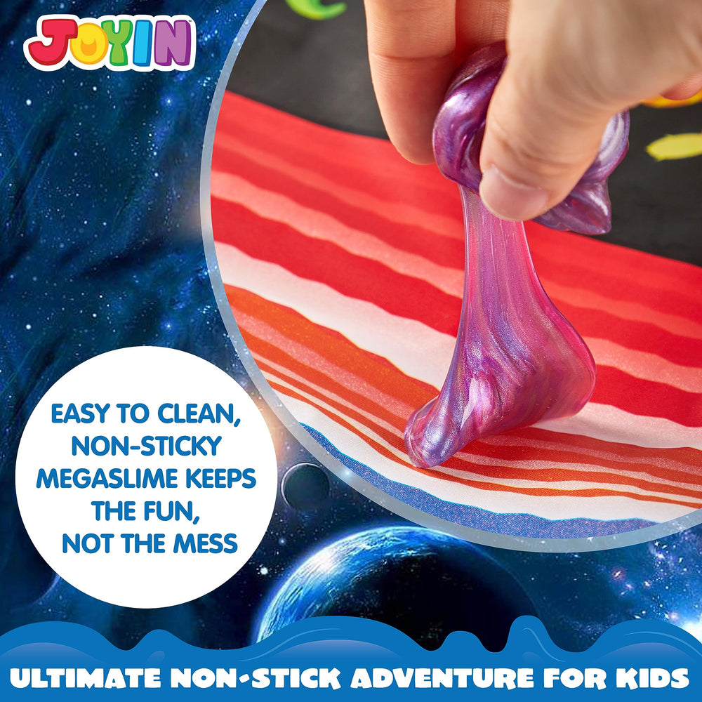 JOYIN Slime Cups non-sticky and mess-free for easy cleanup.
