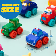 JOYIN compact toy cars fit small hands for toddlers.