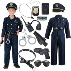 JOYIN toddler police costume set for imaginative play and dress-up