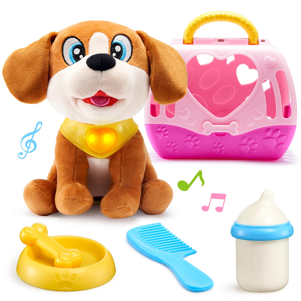 JOYIN toy dog carrier and accessories for toddlers sparks imaginative play