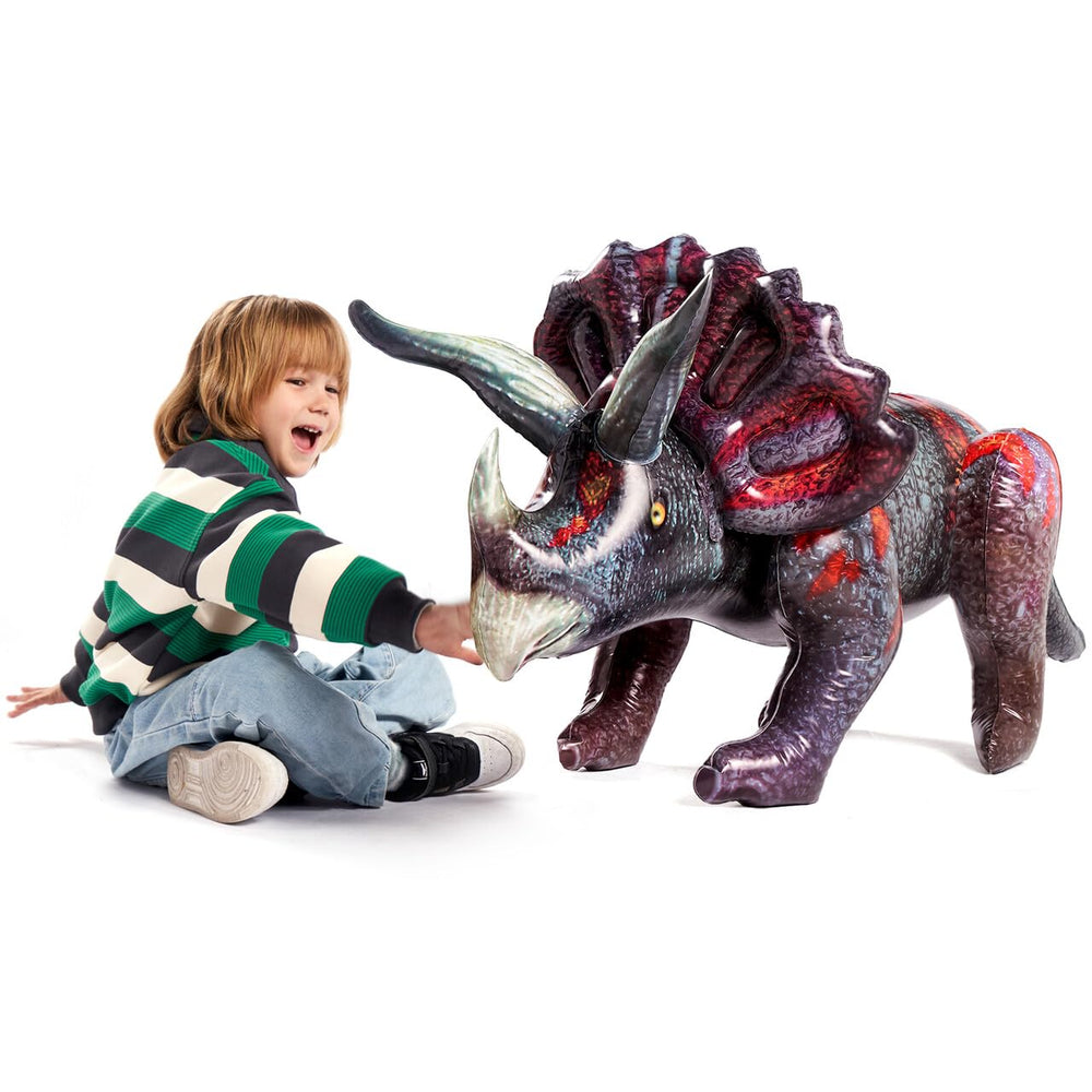 JOYIN triceratops inflatable dinosaur ready for party décor and photo moments
