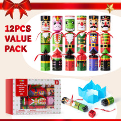 JOYIN 12-pack Christmas party favors for lively gatherings