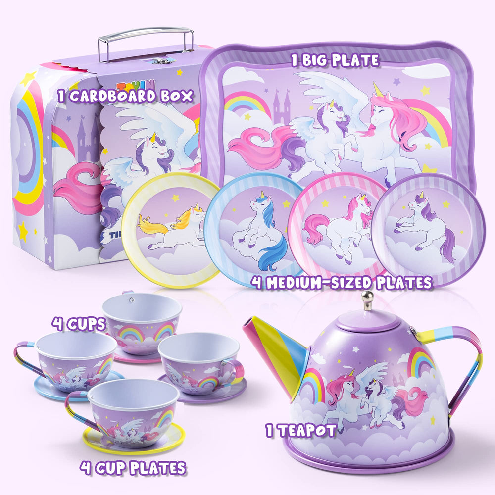 JOYIN unicorn tea party cups invite sharing and storytelling during playtime.