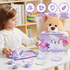 JOYIN unicorn tin design shown for durable indoor and outdoor play.