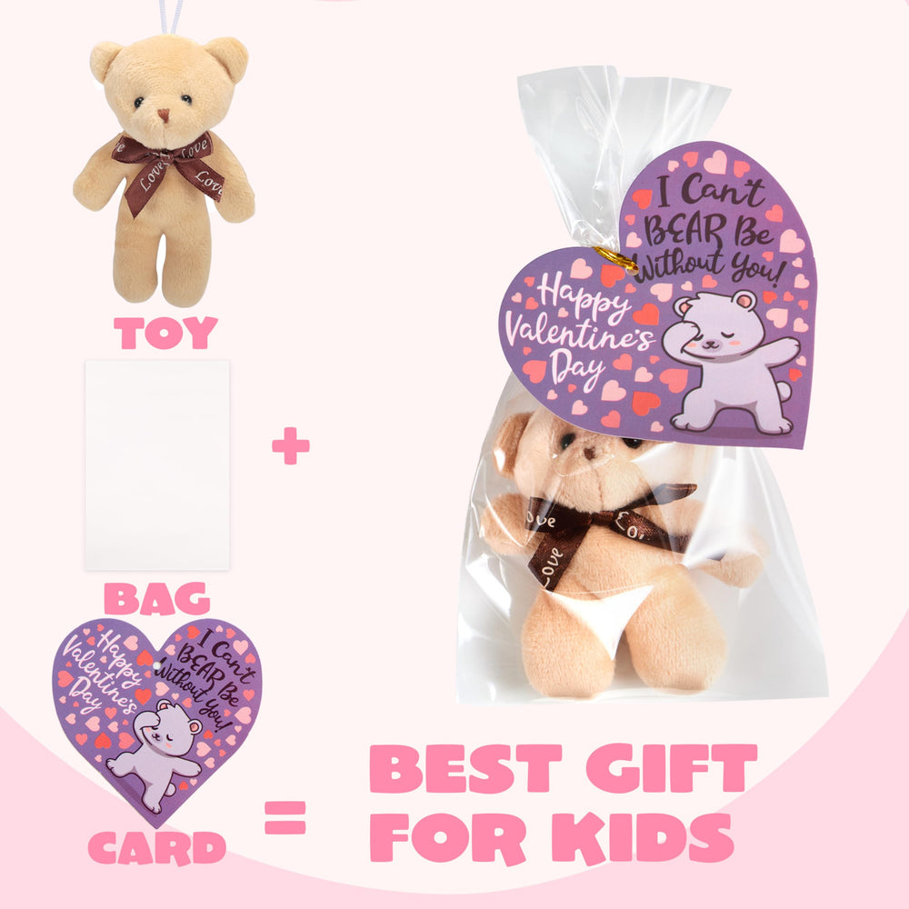JOYIN display of bears and cards for lively party favors.