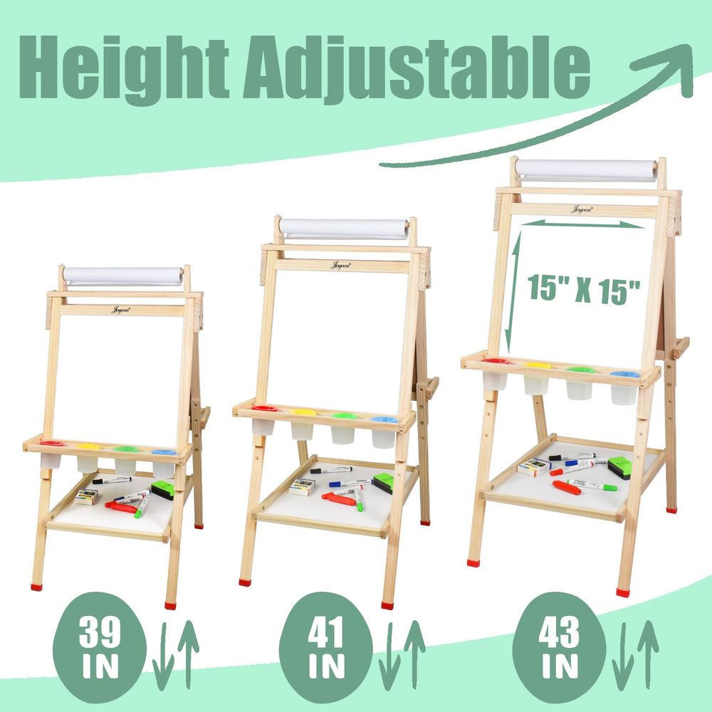 Joyooss Art Easel with dry erase whiteboard for quick sketches and notes