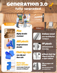 Joyooss paper roll included for quick, mess-free projects