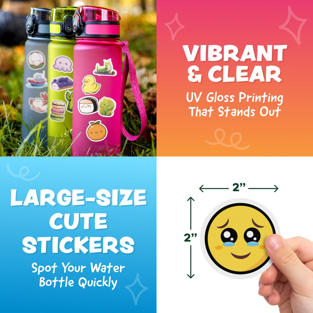 Joyousa stickers make gift-giving easy for birthdays and holidays.