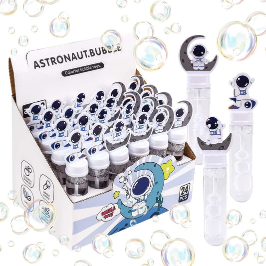 JOYYPOP astronaut bubble wand pack, ideal space party favors for kids.