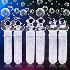 JOYYPOP color-rich bubbles stream from wand, great for birthday party fun.