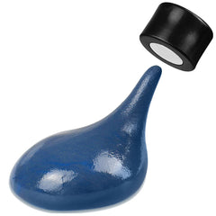 JOYPRO Magnetic Slime Putty Blue being pulled for tactile stress relief and focus.