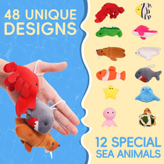 JoyRapt assorted plushies variety ideal as Easter basket stuffers