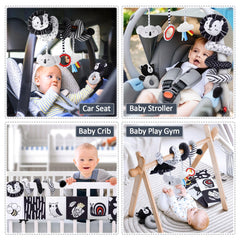 Joyreal black and white baby book to boost visual tracking