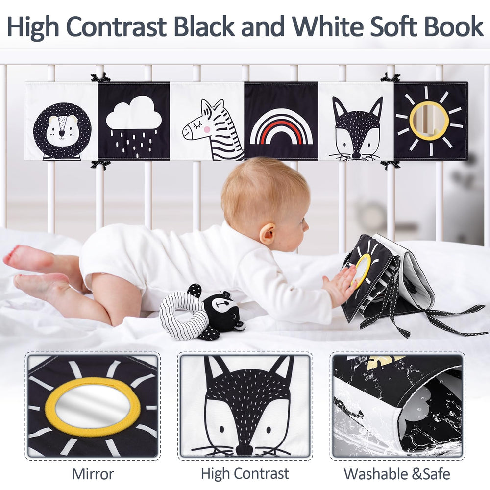 Joyreal high-contrast cards set to encourage gaze following