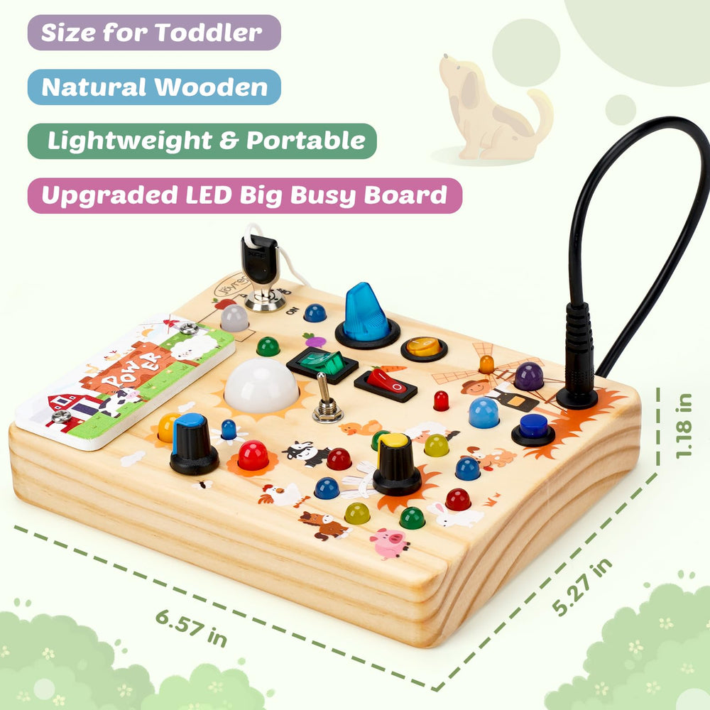 Joyreal Montessori Toy is Travel-Friendly for quiet, engaging moments on the go.