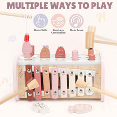 Joyreal rabbit-design child toy invites imaginative play with gentle visuals.