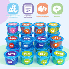 Joyreal toddler learning activities support hands on alphabet exploration.