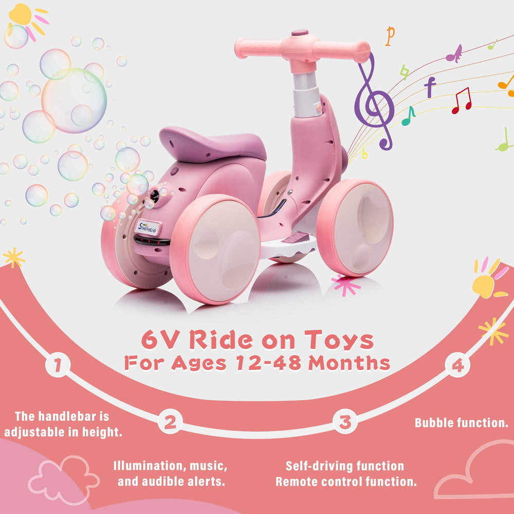 JoyRydz remote control guides first rides for safer balance practice
