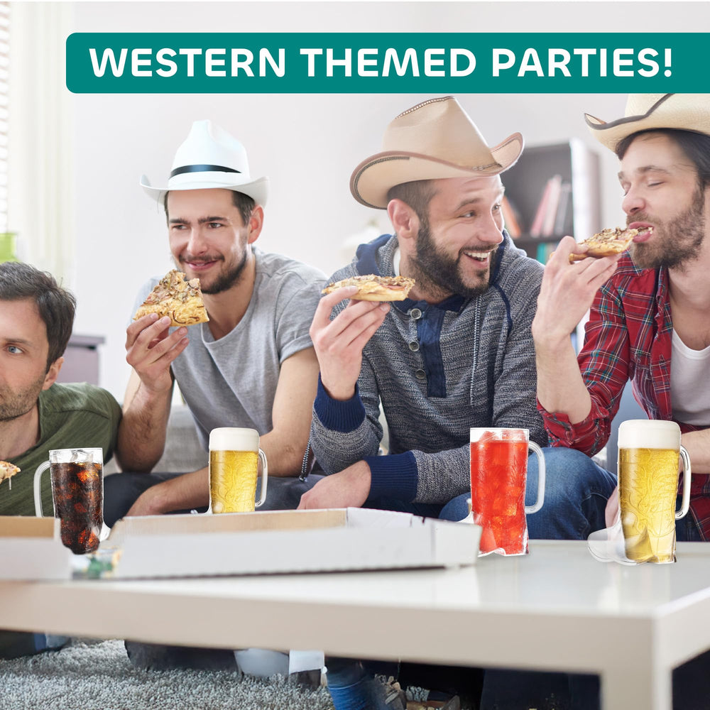 JoyServe Cowboy Boot Cups double as fun party favors and centerpieces