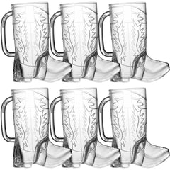 JoyServe Cowboy Boot Cups bulk pack for festive party drinks and easy cleanup