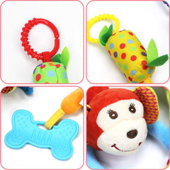 Joyshare owl rattle—easy hanging in crib or stroller for quick setup