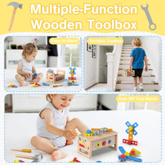 JOYSINTOY apron pockets organize tools for easy access during role-play