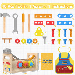 JOYSINTOY toddler hammer and accessories encourage safe, hands-on early engineering exploration