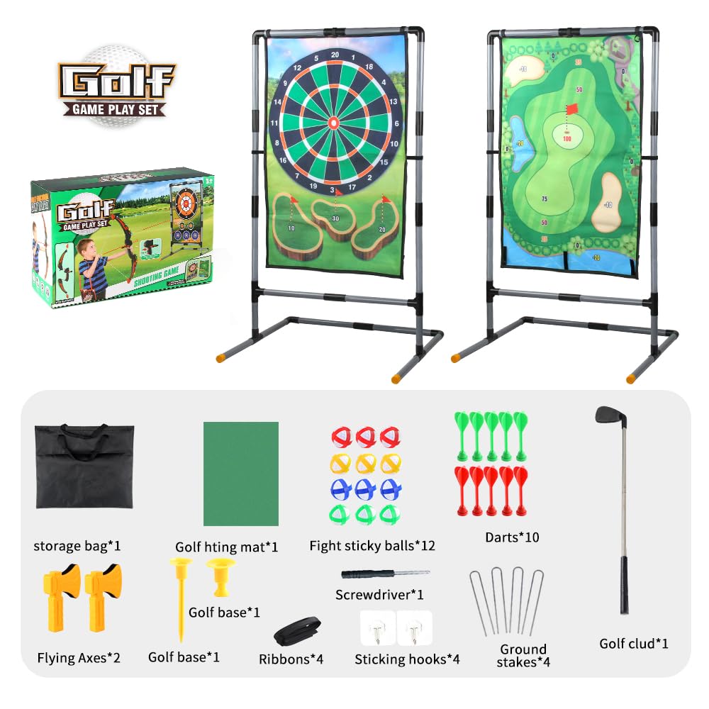 Joysweetoy sticky axes for quick throws and backyard competition.