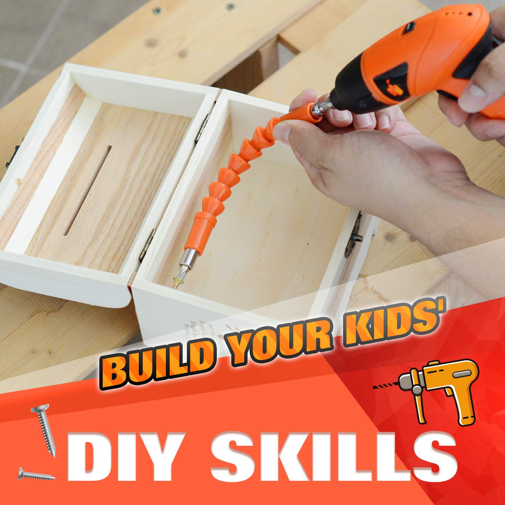 JoyTown charger keeps the cordless drill ready for learning sessions