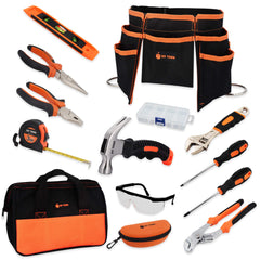 JoyTown Kids Real Tool Set hammer with kid-friendly grip for safe DIY learning