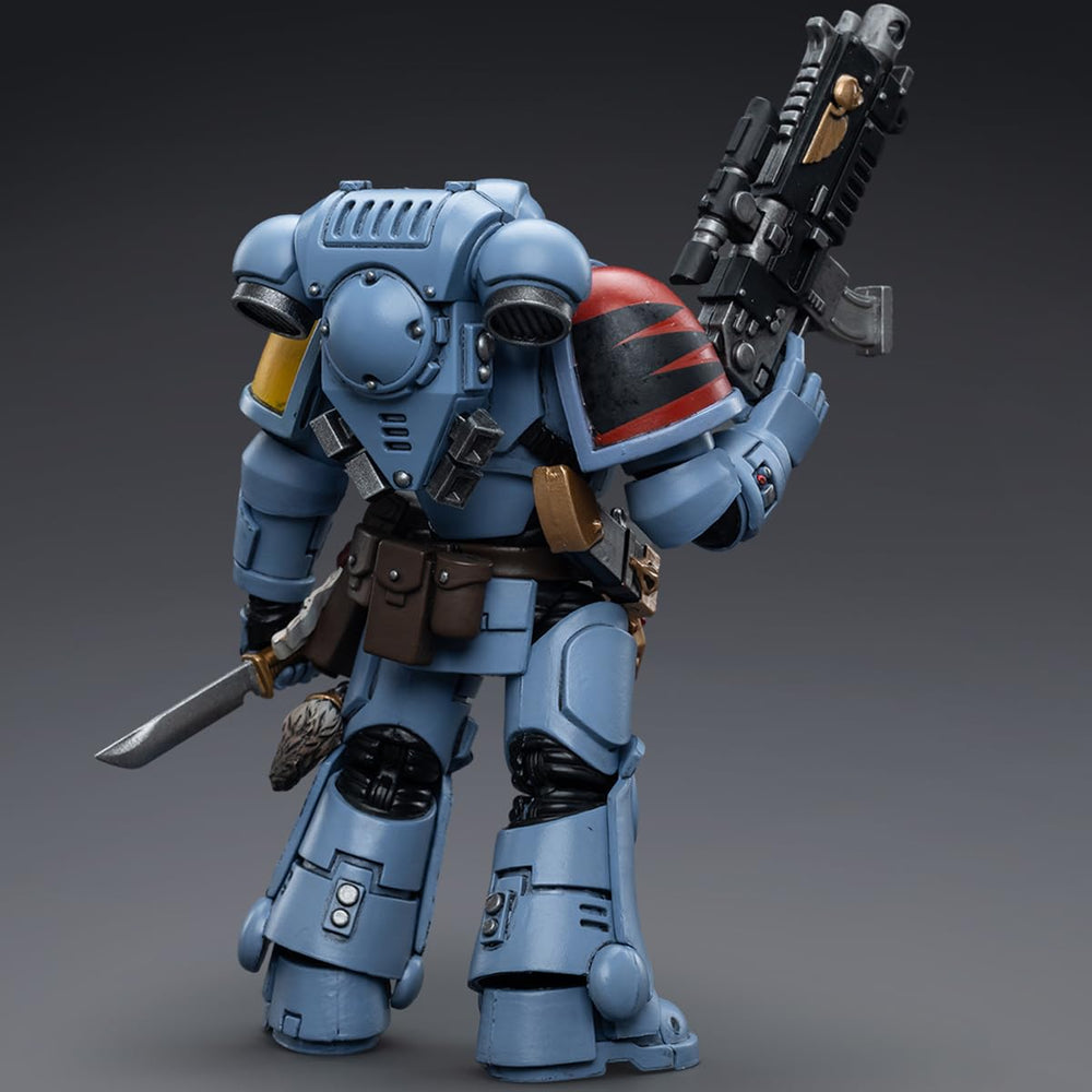 JOYTOY Space Wolves Intercessors figure-ready for diorama scenes and display.