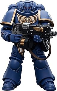 JOYTOY Ultramarines Intercessors vintage packaging enhances display for collectors